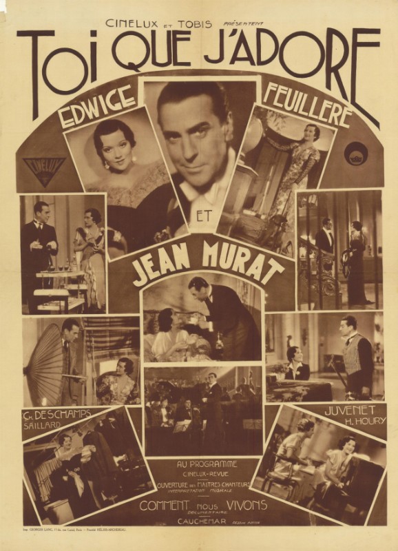Affiche - TOI QUE J'ADORE - Ressortie 60x80cm