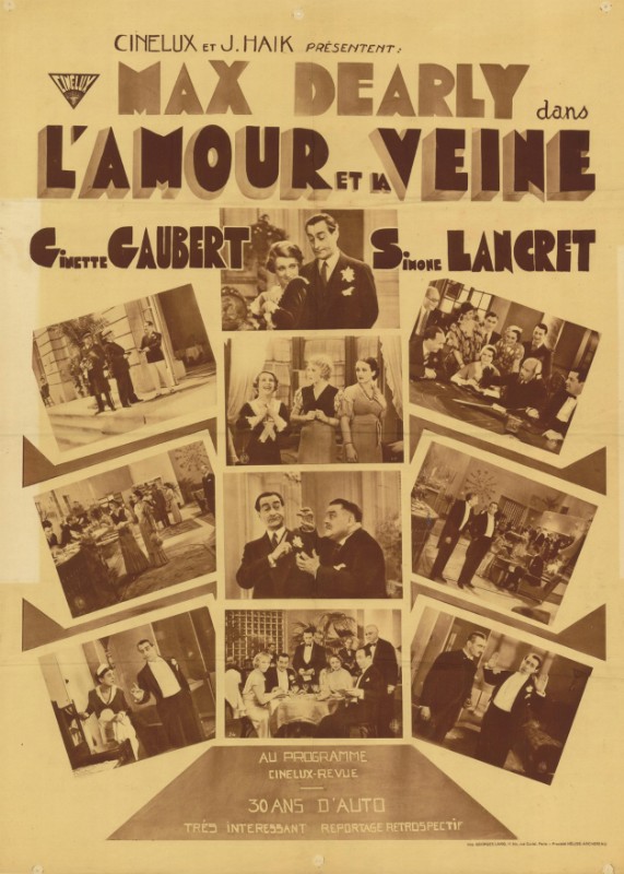 Affiche - AMOUR ET LA VEINE (l') - Ressortie 60x80cm