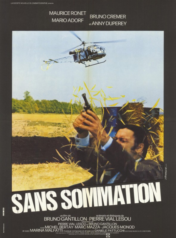 Affiche - SANS SOMMATION - 60x80cm