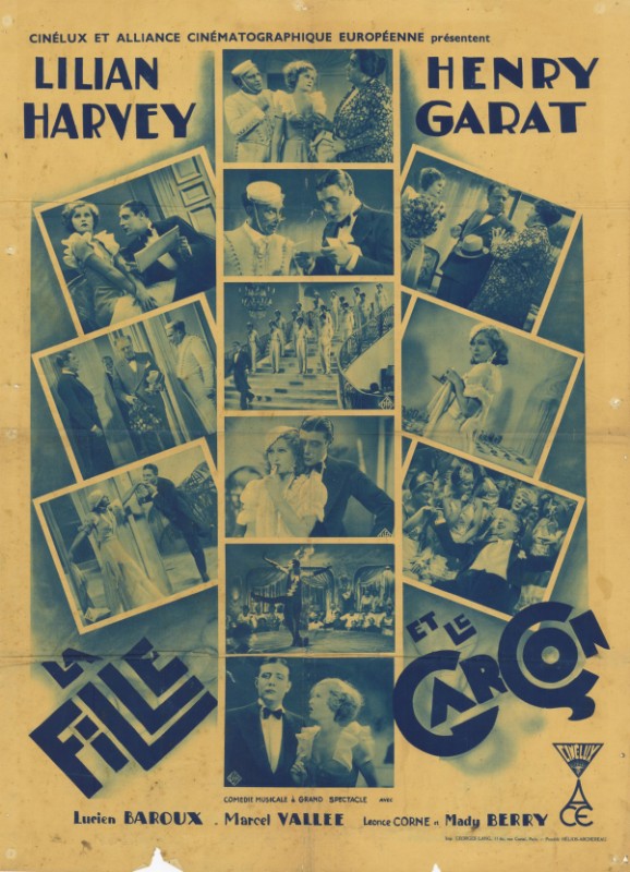 Affiche - FILLE ET LE GARCON (la) - Ressortie 60x80cm