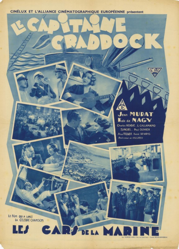 Repro 30x40cm - CAPITAINE CRADDOCK (le) - Française
