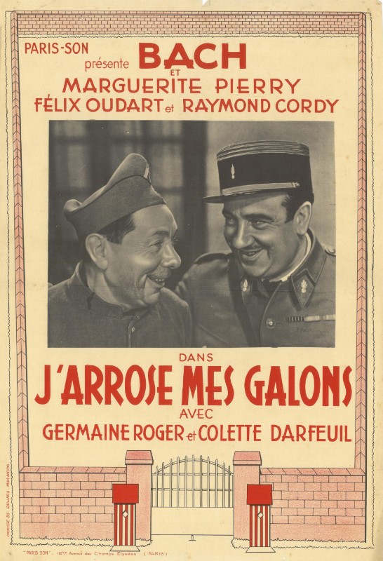 Affiche - J'ARROSE MES GALONS - 40x60cm