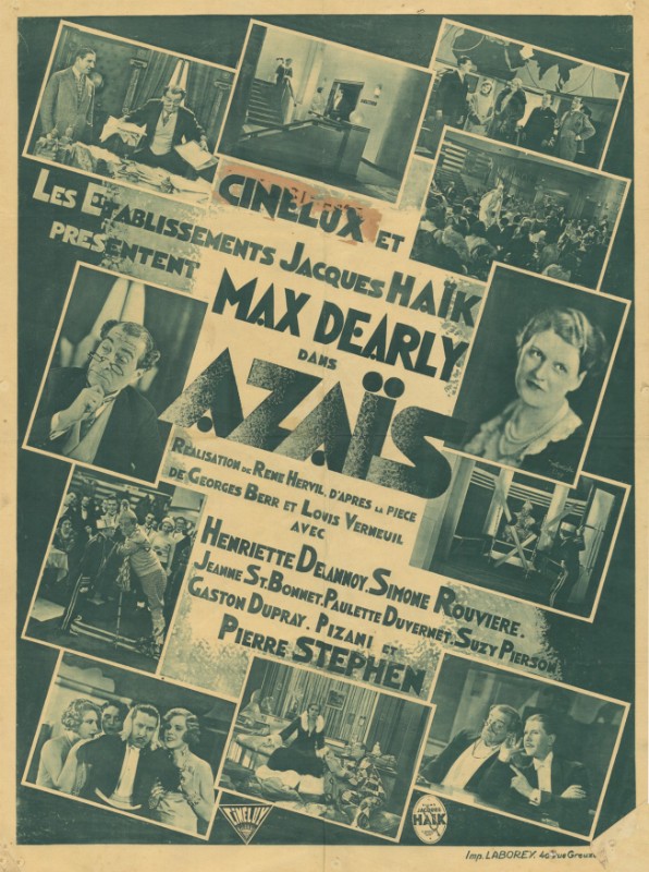 Affiche - AZAIS - Ressortie 60x80cm