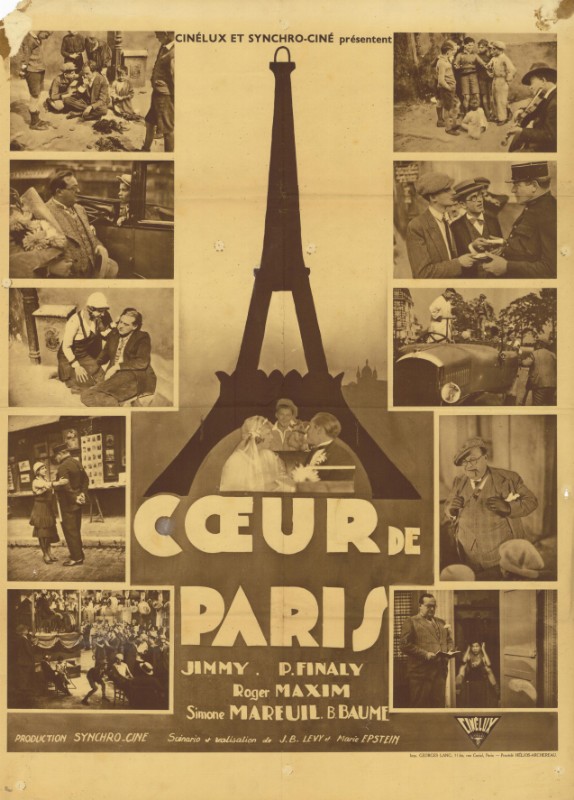 Repro 30x40cm - COEUR DE PARIS (le) - Française