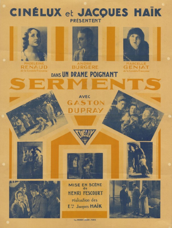 Affiche - SERMENTS - Ressortie 60x80cm
