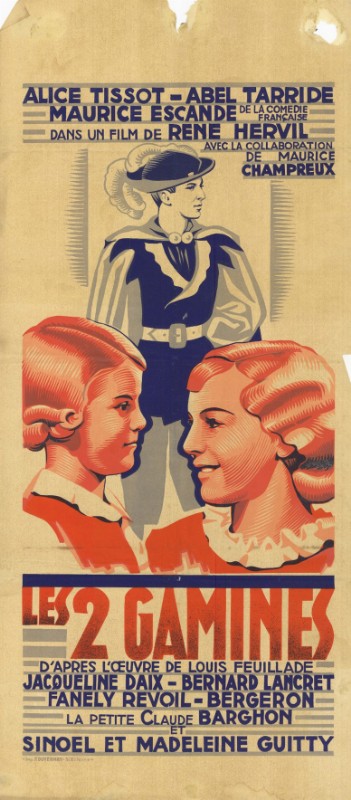 Affiche - DEUX GAMINES (les) - 40x80cm