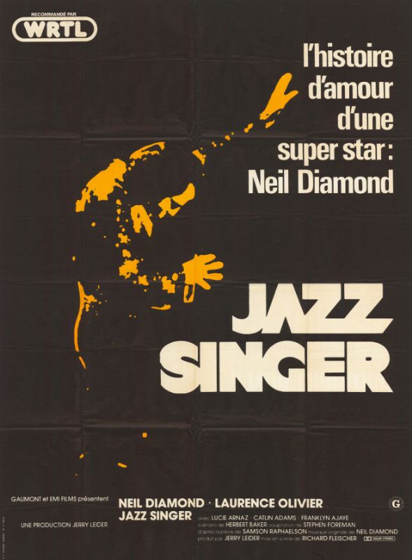 Affiche - JAZZ SINGER (the) - 120x160cm