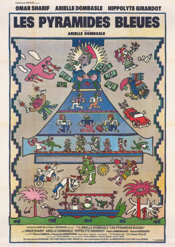 Affiche - PYRAMIDES BLEUES (les) - 120x160cm