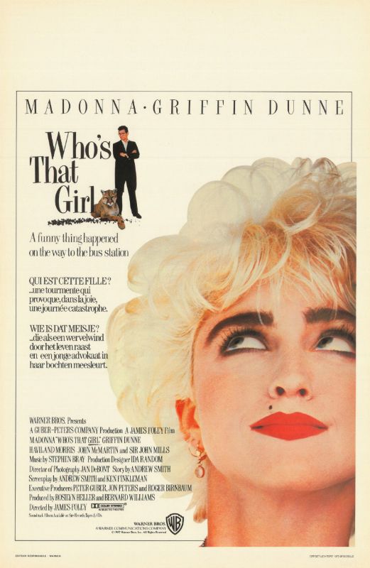 Affiche - WHO'S THAT GIRL - 36x56cm