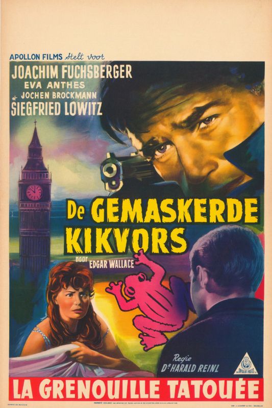 Affiche - GRENOUILLE ATTAQUE SCOTLAND-YARD (la) - 36x56cm