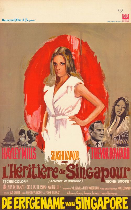 Affiche - HERITIERE DE SINGAPOUR (l') - 36x56cm