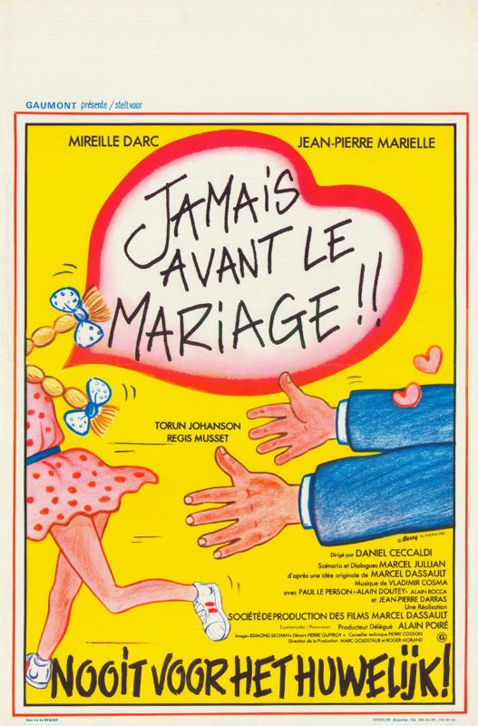 Affiche - JAMAIS AVANT LE MARIAGE - 36x56cm