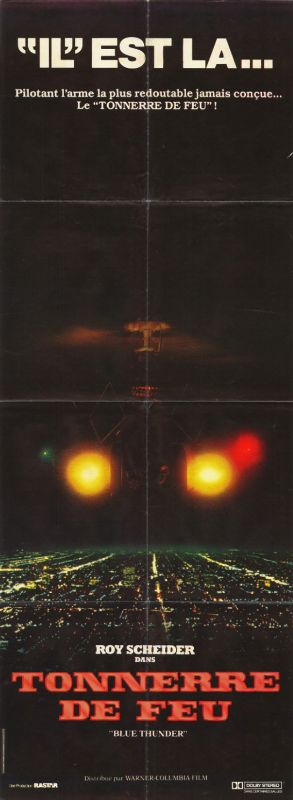 Affiche - TONNERRE DE FEU - 60x160cm