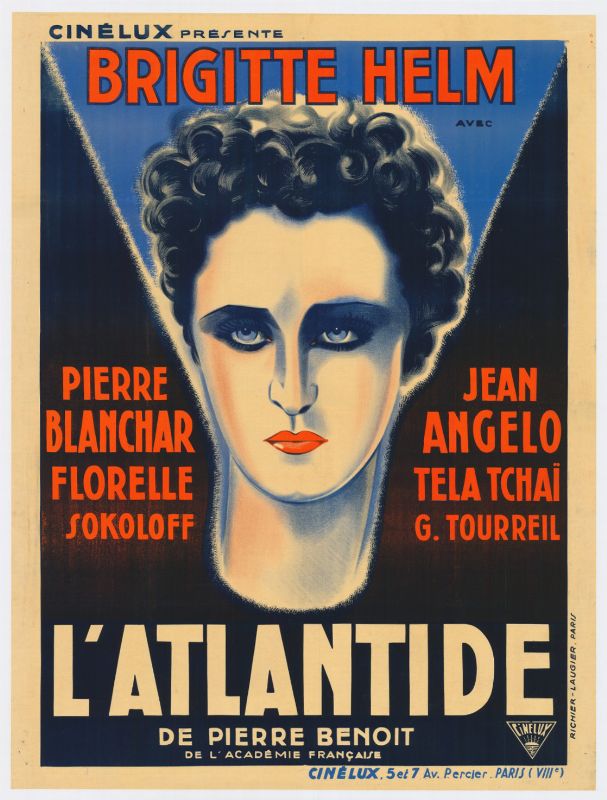 Repro 30x40cm - ATLANTIDE (l') - Française D