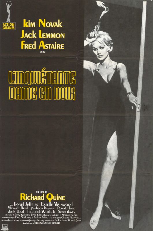 Affiche - INQUIETANTE DAME EN NOIR (l') - Ressortie 80x120cm