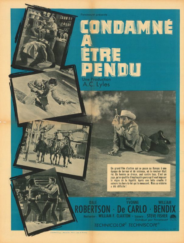 Affiche - CONDAMNE A ETRE PENDU - 60x80cm