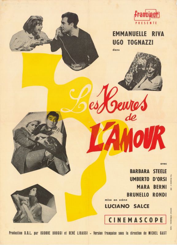 Affiche - HEURES DE L'AMOUR (les) - 60x80cm