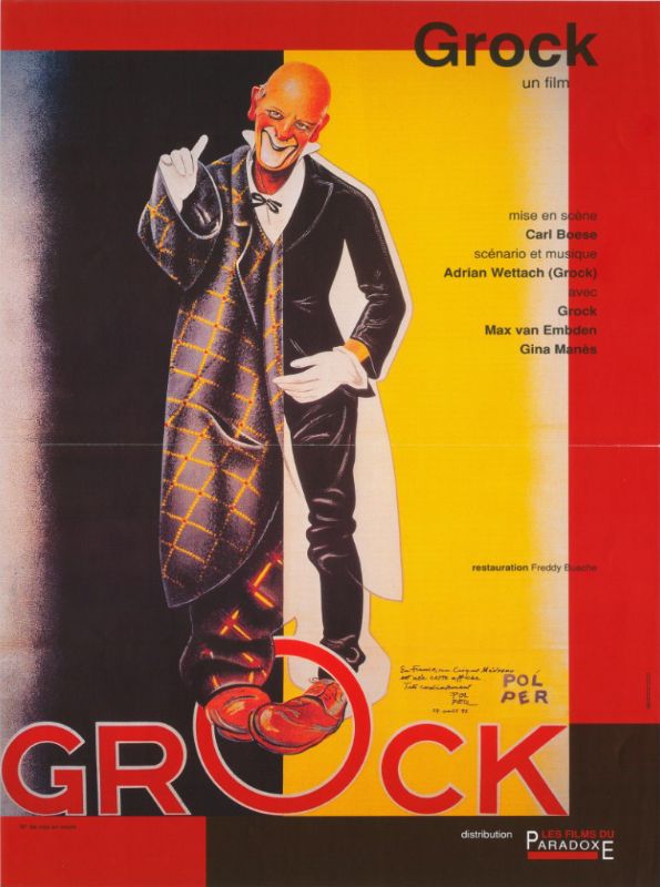 Affiche - GROCK - Ressortie 40x55cm