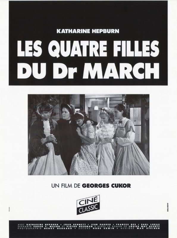 Affiche - QUATRE FILLES DU DOCTEUR MARCH (les) - Ressortie 40x55cm