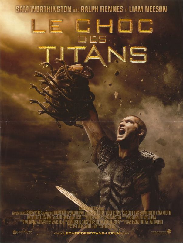 Affiche - CHOC DES TITANS (le) - 40x55cm B