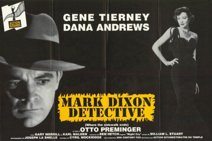 Affiche - MARC DIXON DETECTIVE - Ressortie 80x120cm