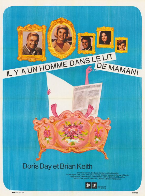 Affiche - IL Y A UN HOMME DANS LE LIT DE MAMAN - 120x160cm