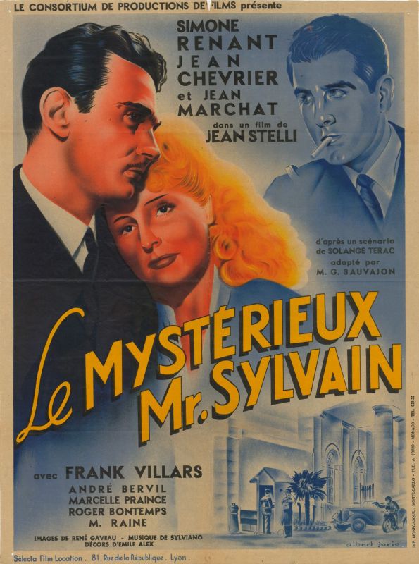 Affiche - MYSTERIEUX MONSIEUR SYLVAIN (le) - 60x80cm
