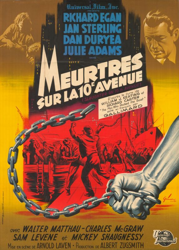 Affiche - MEURTRES SUR LA DIXIEME AVENUE - 120x160cm
