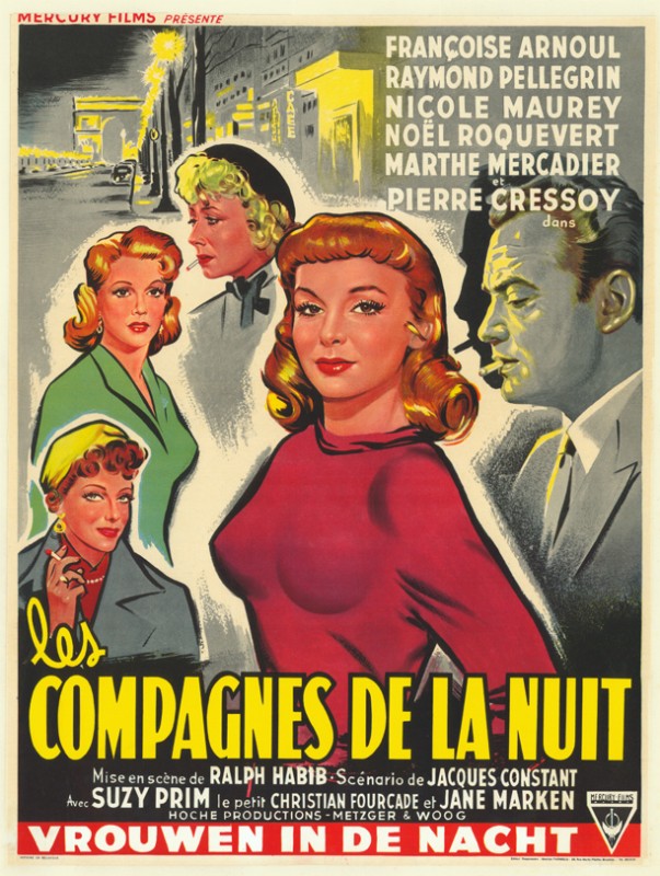Affiche - COMPAGNES DE LA NUIT (les) - 36x56cm