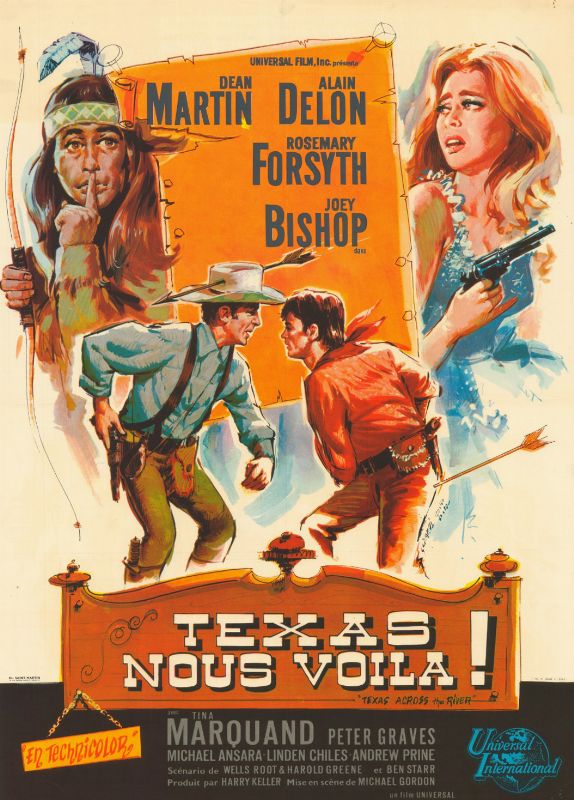Affiche - TEXAS NOUS VOILA - 60x80cm