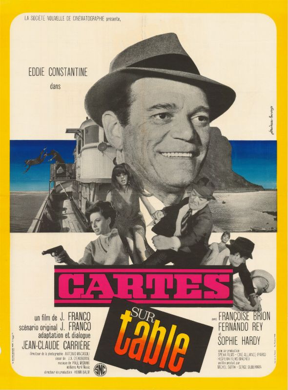 Affiche - CARTES SUR TABLE - 60x80cm