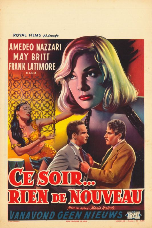 Affiche - CE SOIR RIEN DE NOUVEAU - 36x56cm