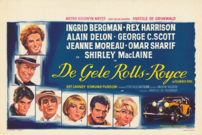 Affiche - ROLLS ROYCE JAUNE (la) - 36x56cm