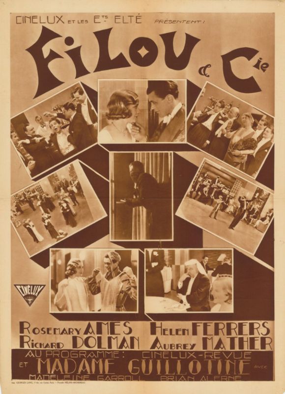 Affiche - FILOU ET CIE - Ressortie 60x80cm