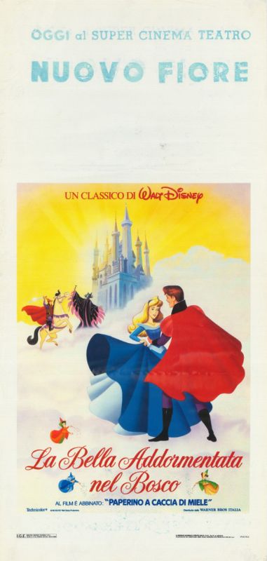 Affiche - BELLE AU BOIS DORMANT (la) - 33x71cm