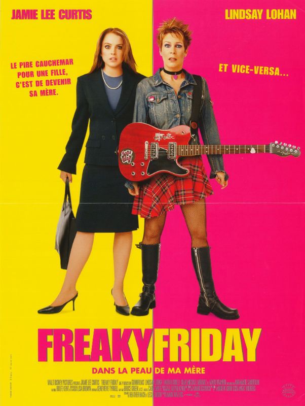 Affiche - FREAKY Friday - DANS LA PEAU DE MA MERE - 40x55cm