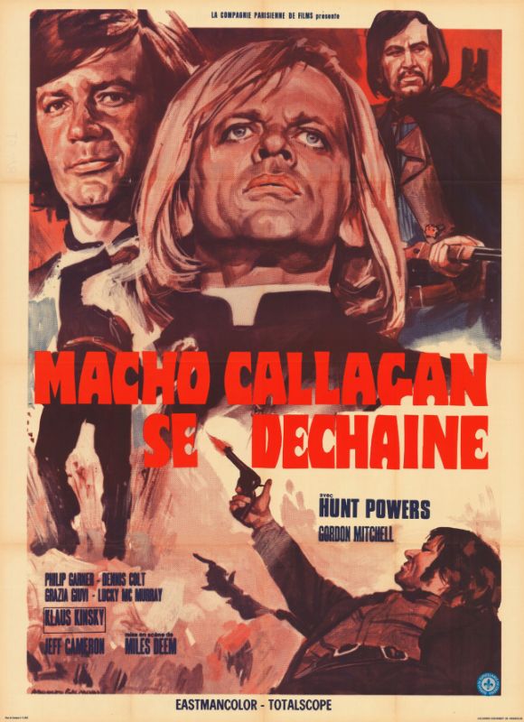 Affiche - MACHO CALLAGHAN SE DECHAINE - 120x160cm