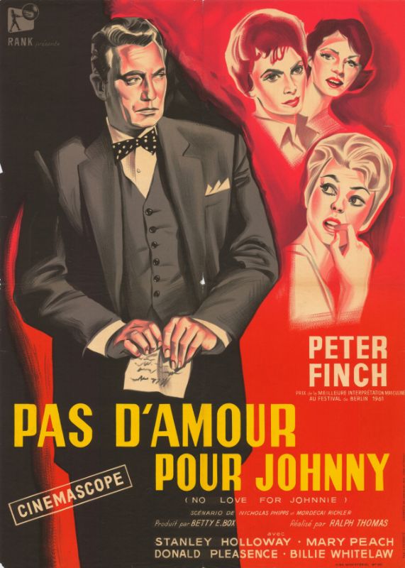 Repro 30x40cm - PAS D'AMOUR POUR JOHNNIE - Française