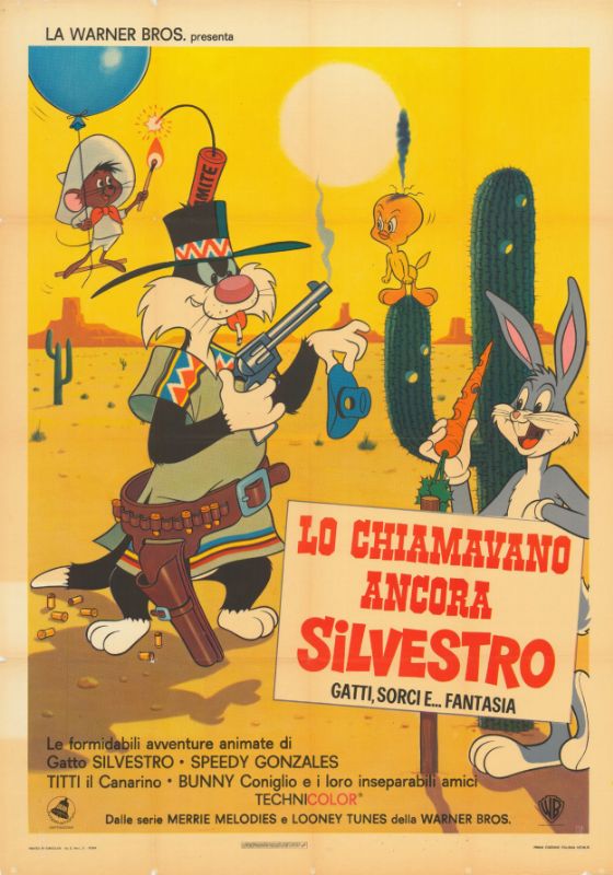 Affiche - LO CHIAMAVANO ANCORA SILVESTRO - 100x140cm