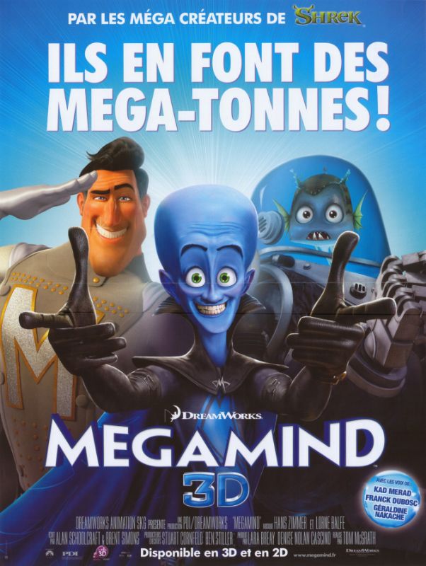 Affiche - MEGAMING 3D - 40x55cm