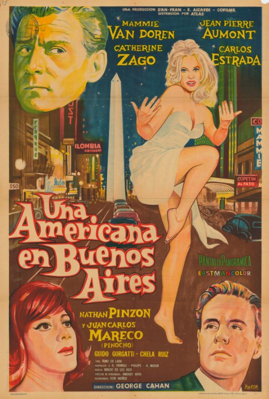 Repro 30x40cm - AMERICANA EN BUENOS AIRES (una) - Argentine
