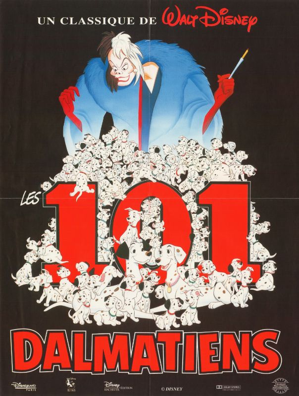 Affiche - 101 DALMATIENS (les) - 40x55cm