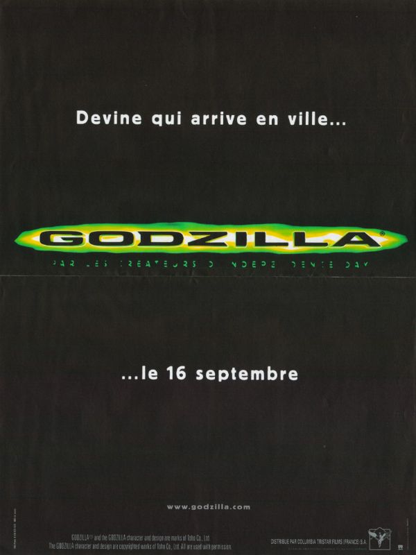 Affiche - GODZILLA - 40x55cm B