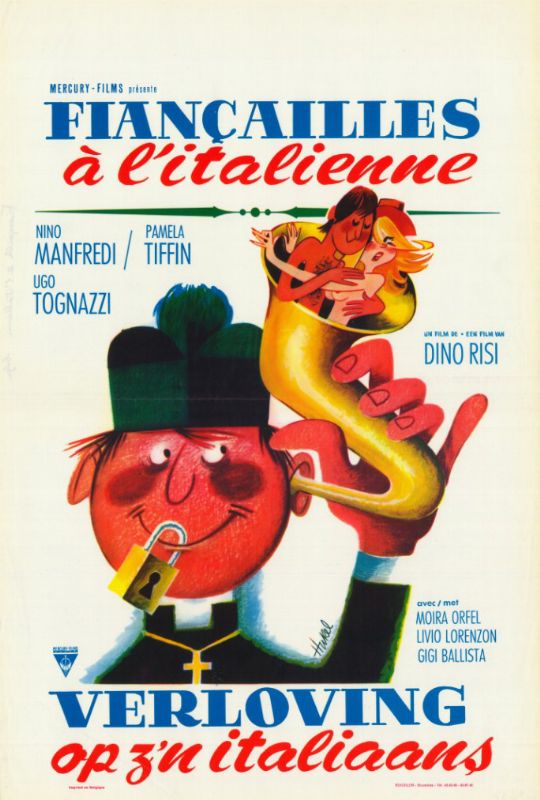 Affiche - FIANCAILLES A L'ITALIENNE - 36x56cm
