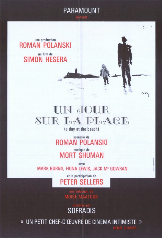 Affiche - UN JOUR SUR LA PLAGE - 40x55cm