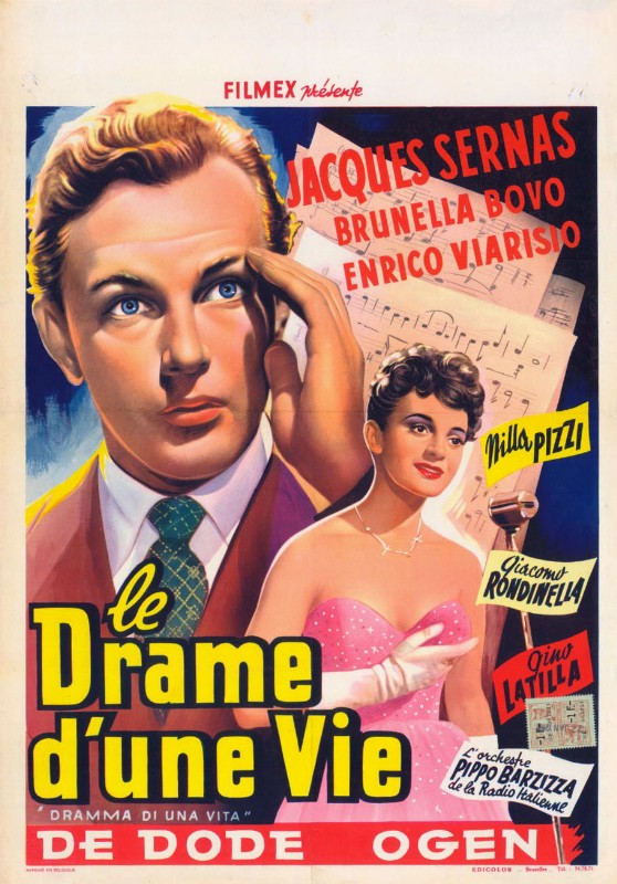 Repro 30x40cm - DRAME D'UNE VIE (le) - Belge