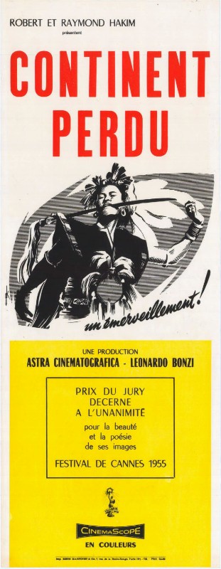 Affiche - CONTINENT PERDU - 30x70cm