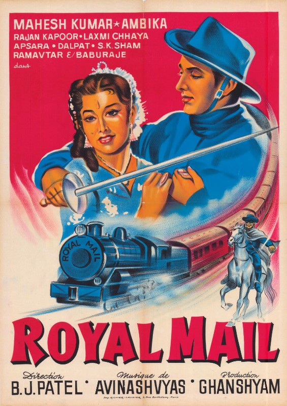 Repro 30x40cm - ROYAL MAIL - Française