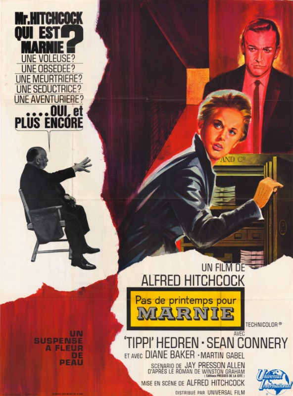 Affiche - PAS DE PRINTEMPS POUR MARNIE - 120x160cm