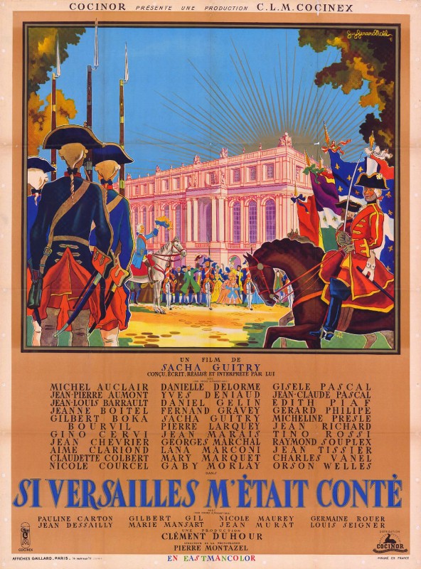 Repro 30x40cm - SI VERSAILLES M'ETAIT CONTE - Française